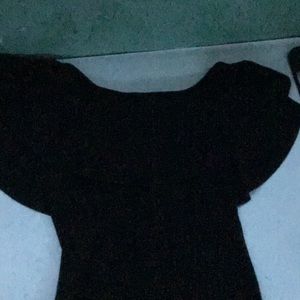 Black off the shoulder
